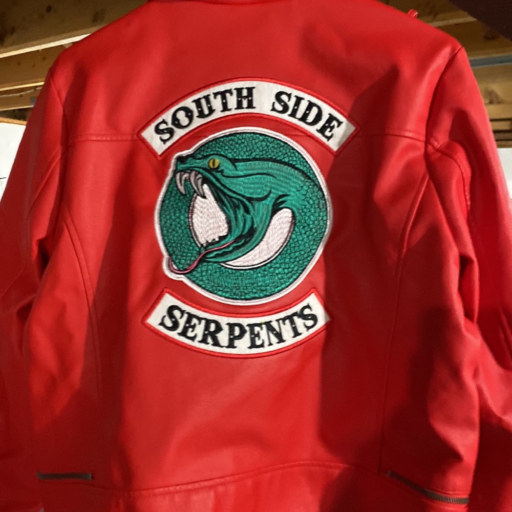 Riverdale South Side Serpents Cheryl Blossom Faux Leather Jacket